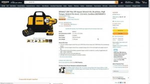 Great Dewalt deals currently on Amazon for the Holidays 2021