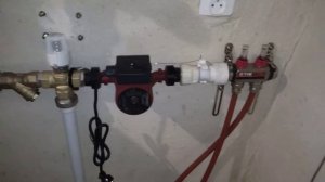 Коллектор теплого пола насос термоголовка с выносным датчиком насос циркуляционный