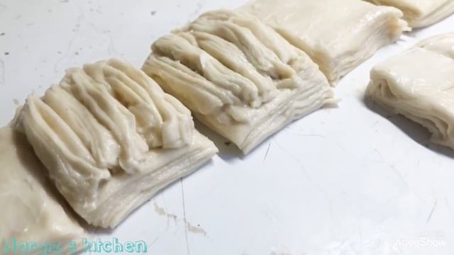 Qatlama somsa yangi usulda / Слоёная самса uzbek taomlari смотреть онлайн