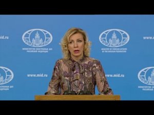 Брифинг М.Захаровой, 27 апреля 2017 года