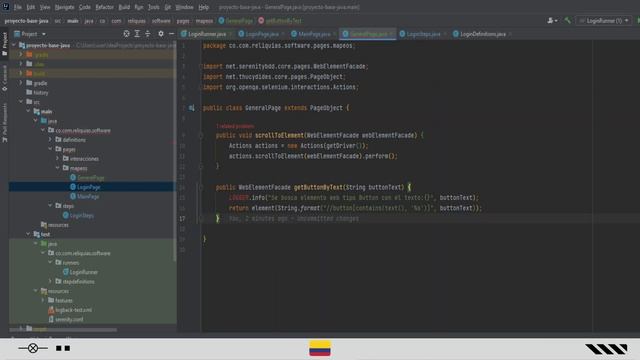 Como hacer Scroll (desplazamiento) hasta un elemento web usando Serenity BDD смотреть онлайн