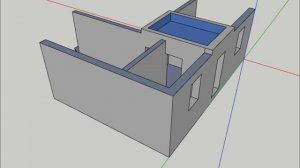 Проект дом до 50 кв.м с бассейном!Project of a house up to 50 sq.m with a swimming pool in Sketchup