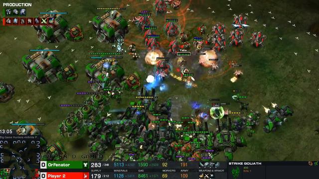 Starcraft 2 Modded Map: Terran Broodwar Units смотреть онлайн