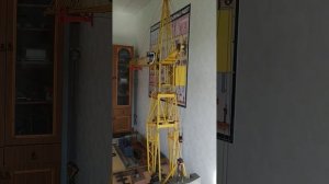 МАСШТАБНАЯ МОДЕЛЬ БАШЕННОГО КРАНА ? В ВОСТОРГЕ БУДЕТ КАЖДЫЙ РЕБЁНОК???
