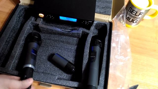 Посылка из Китая AliExpress.Com | Часть 1 Беспроводные микрофоны Audio E220 смотреть онлайн