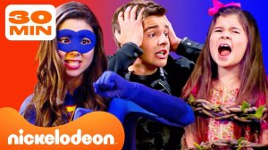 Грозная семейка | Грозная семейка в ОПАСНОСТИ на протяжении 30 МИНУТ! | Nickelodeon Cyrillic