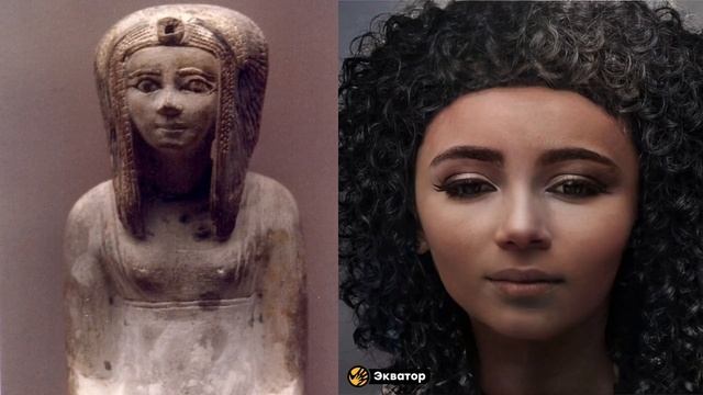 Ожившие статуи! Посмотрите, какими были древнеегипетские царицы на самом деле!