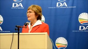 DA: Helen Zille Speaks at UCT (Video 4 of 6) - Part 2 of 2