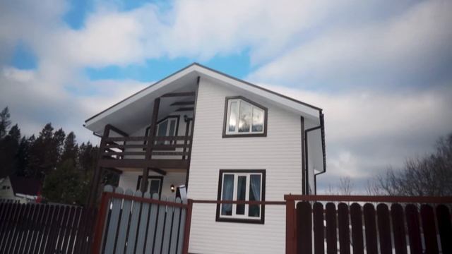 Обзор Каркасного дома в 120 м2 для большой семьи. Отзывы владельцев. смотреть онлайн