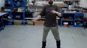 Фланкировка казачьей шашкой тренинг 42 Хлёсткий удар шашкой