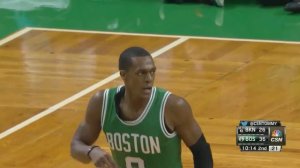 Rajon Rondo Nice Pass to Tyler Zeller