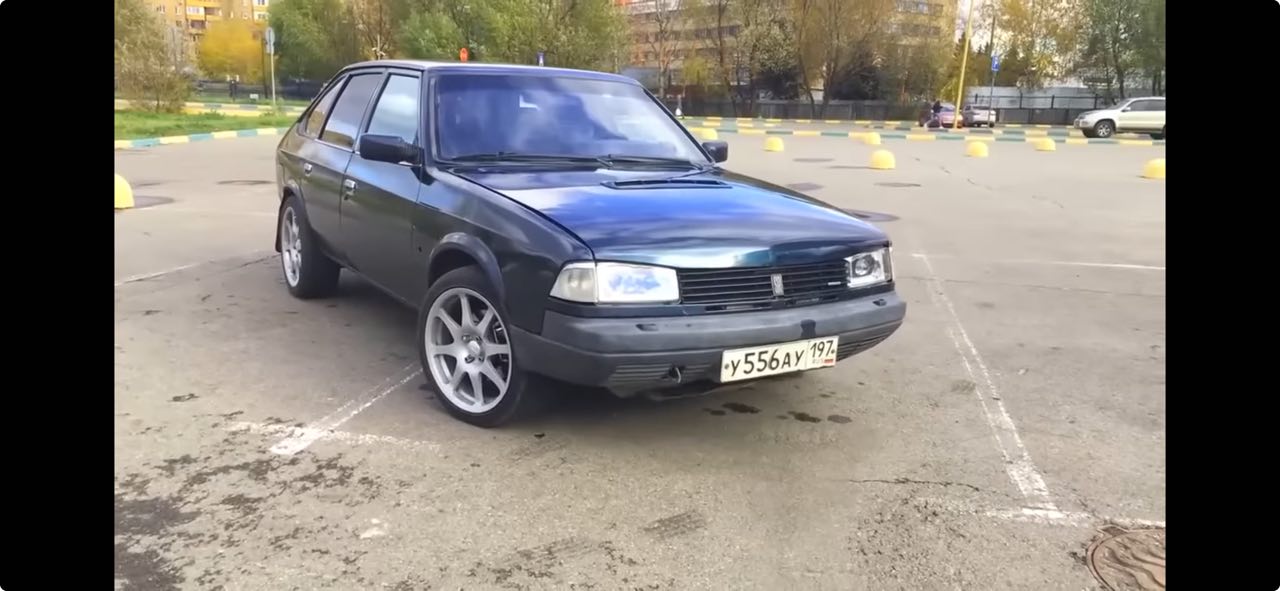 Quattro-Москвич. Попытка обогнать Subaru Forester SG 280 л.с смотреть онлайн