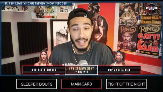 Tecia Torres vs Angela Hill 2 Pre-Fight Thoughts | UFC 265 | Bloody Water Podcast