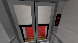 Elevator in Minecraft