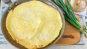 Яичные блинчики с начинкой