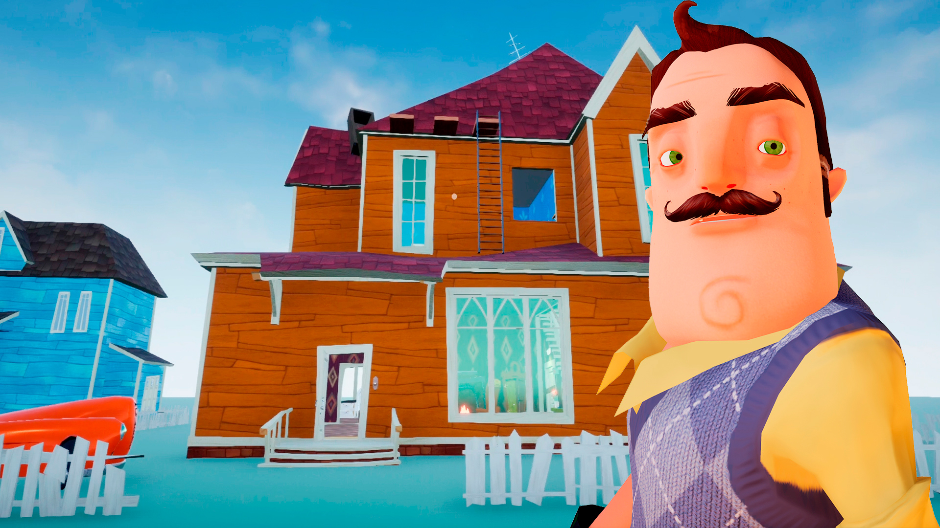 Hello neighbor mod kit. Сосед плачет привет сосед. Дом соседа из секрет нейбор. Призрак сосед привет сосед. Хэллоу нейбор в зоне.