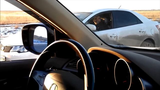 RACE: Hyundai Getz 1.4 turbo vs Acura MDX 3.7 смотреть онлайн