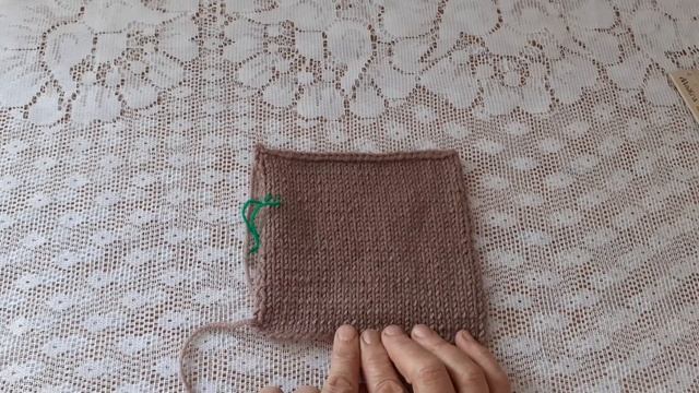 Как расчитать плотность вязания спицами. смотреть онлайн