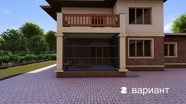 Панорамное остекление террасы