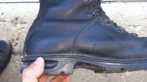 Берцы фарадей 442, внешний вид после 6 месяцев эксплуатации