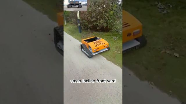 CE EPA Euro 5 gasoline engine sharp mowing blades remote operated lawn mower trimmer смотреть онлайн