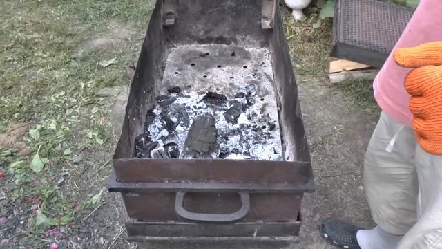 Печь из мангала своими руками смотреть онлайн