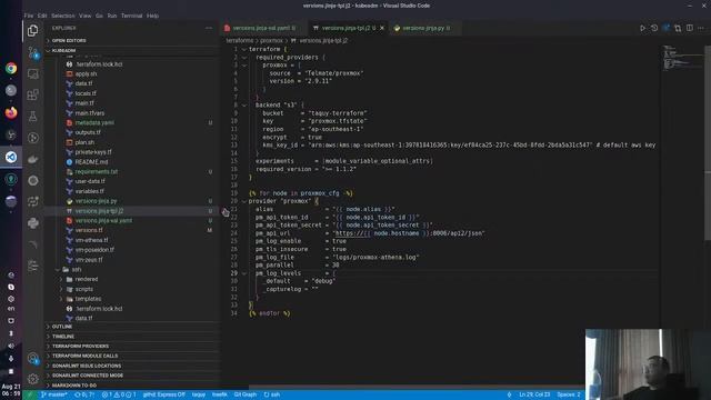 Aug 21 22 - Kubernetes with Ansible, Proxmox terraform execution end-to-end - Part 2 смотреть онлайн