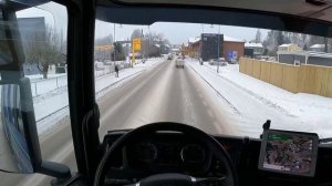 POV Driving Scania S540 L6 - Honefoss