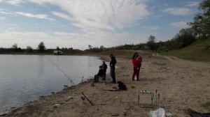 Рыбалка на озере в с.Первомайское