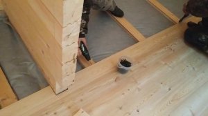 Как сделать полы в бане. Настил полов