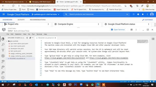 Managing a GKE Multi-tenant Cluster with Namespaces Optimize Costs for Google Kubernetes Engine смотреть онлайн