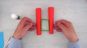 Бумажный бинокль | поделки из бумаги | легкое оригами | идея для детей