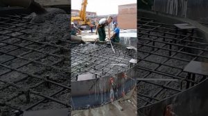 Бетонирование круглых фундаментов