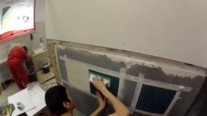Часть 5. Укладка мозаики на гидроизоляцию
