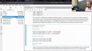 Geo-Python Lesson 7.2 - Advanced plotting with Matplotlib