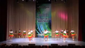 Образцовый ансамбль "Радуга". Танец: "Тарантелла". 11-14 лет. Классич. танец