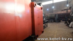 Автоматический котел на опилке большой мощности