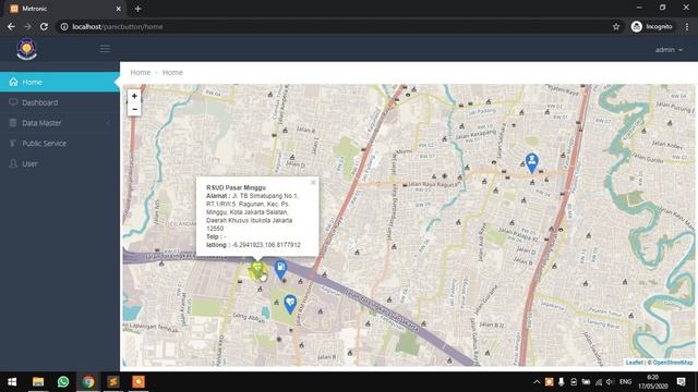 Open Street Map with Codeigniter смотреть онлайн