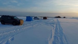 Зимняя рыбалка с ночевкой на Амуре. Февраль 2022