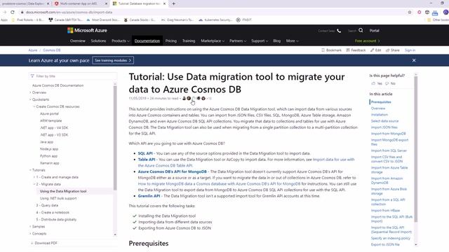Kubernetes Secrets & ConfigMap | Migrate Data into Cosmos | Session 6 | Modernize Apps with Azure