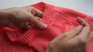 Кеттельный шов, обработка горловины