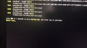 EFI Shell Version 2.50 solution ✅100% Fonctionnelles✅