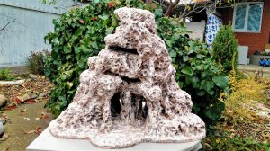 Декоративный камень из цемента и пенопласта