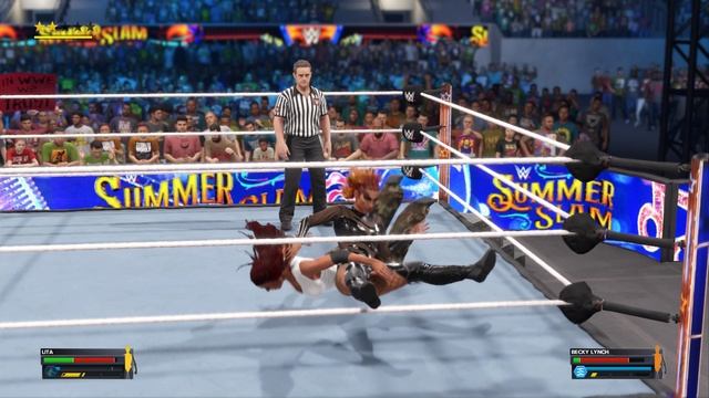 WWE2K23 Lita vs Becky Lynch