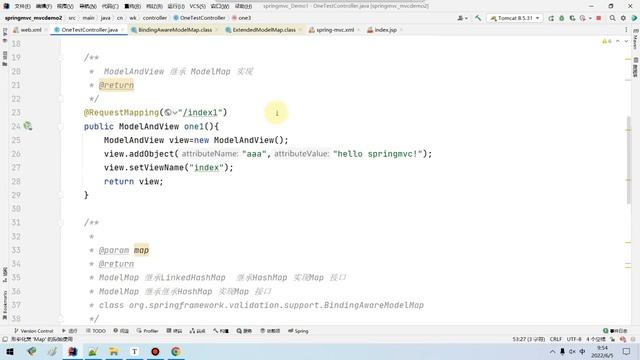 java之spring mvc 框架 ModelAndView与Model 和ModelMap 及Map смотреть онлайн