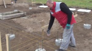 Разметка фундамента, или как грамотно разметить свой фундамент - Каркасный Дом по технологии ЛСТК