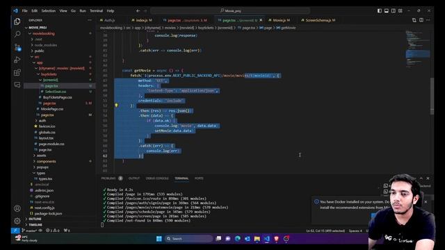? 3xDEV: MERN Movie Booking App | Extra Session 2 : API Integration with Frontend смотреть онлайн