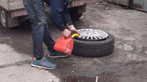 Как не надо бортировать резину