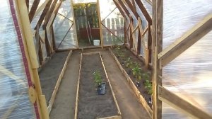 Парник из стрейч плёнки.