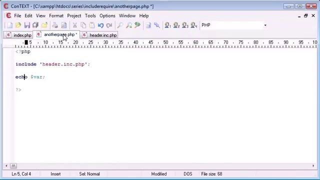 Beginner PHP Tutorial   42   include and require Functions computer  tips and triks pro